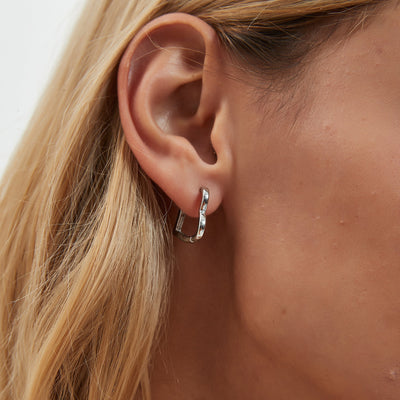 Margarethe® | HERZ HOOP OHRRINGE (PAAR)