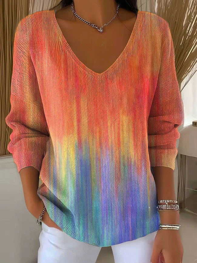 Brigitte® |Strickpullover mit V-Ausschnitt