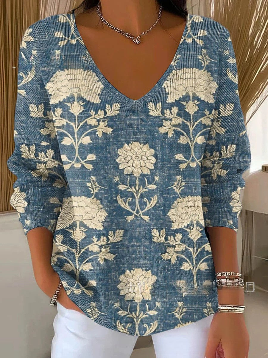 Josefine® | Pullover mit V-Ausschnitt