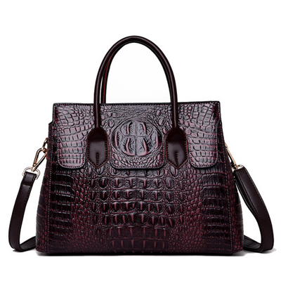 Bronze Plume Handtasche