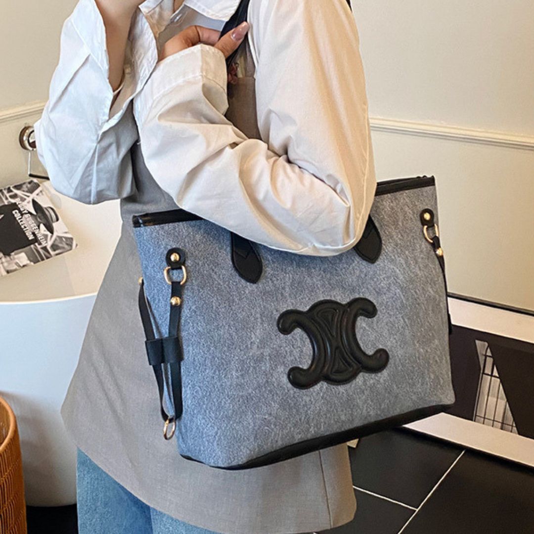 Granite Petal Handtasche