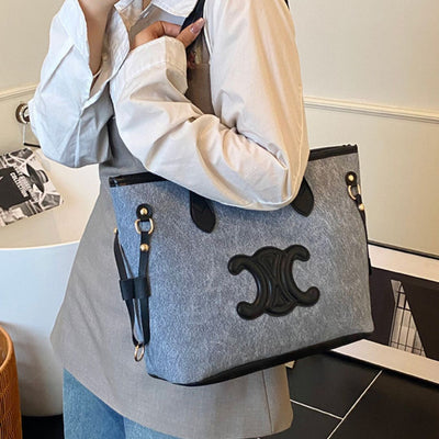 Granite Petal Handtasche