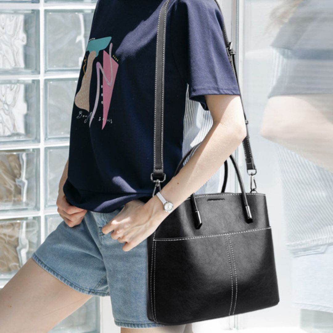 Majestätische Perlenhandtasche
