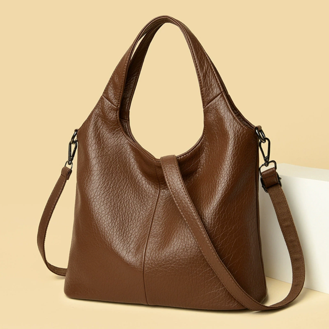 Umber Rosenholz Handtasche