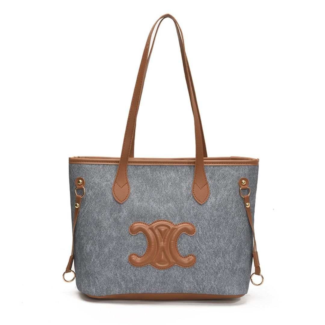 Granite Petal Handtasche