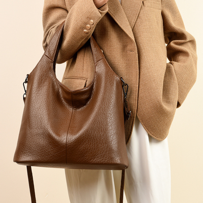 Umber Rosenholz Handtasche