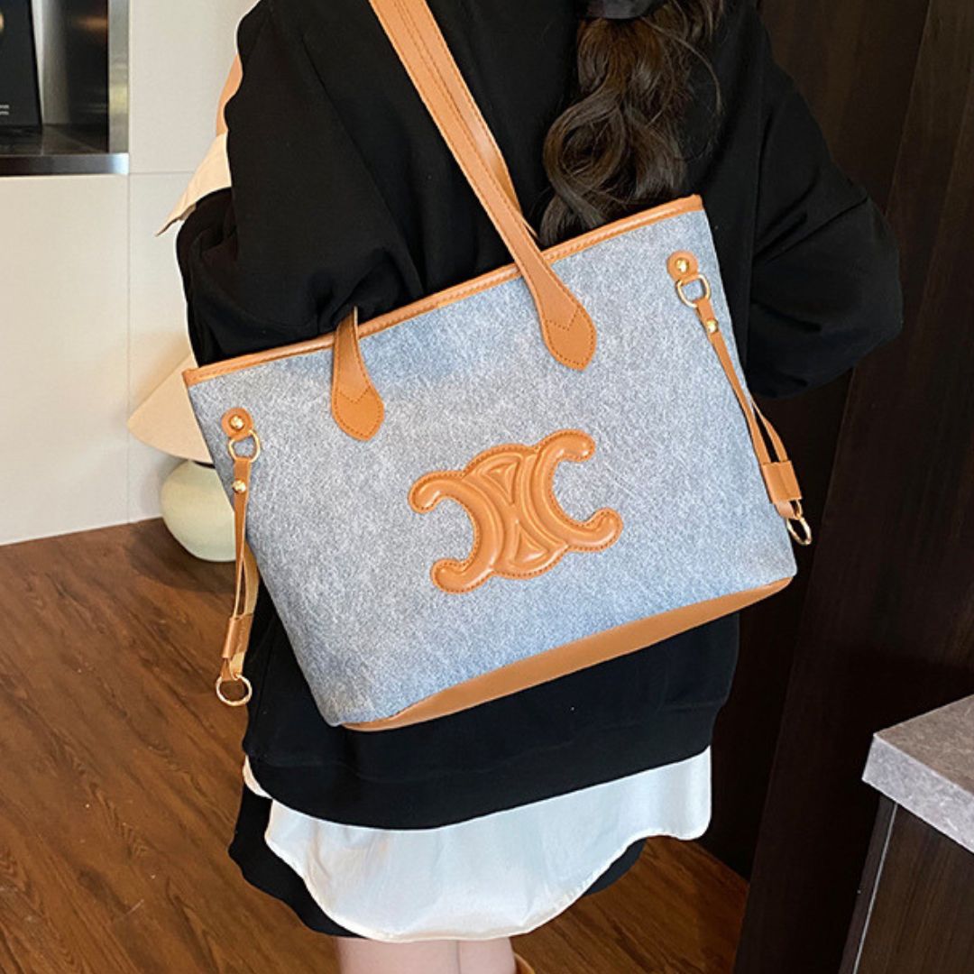 Granite Petal Handtasche