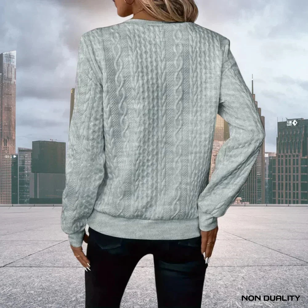 Liesbeth® | Non-Dualität Zip-Up Sweatshirt