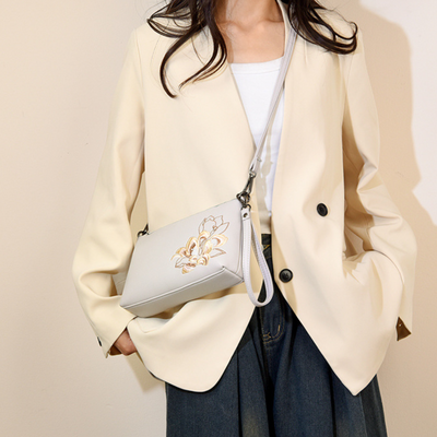 Aschen Falt Handtasche
