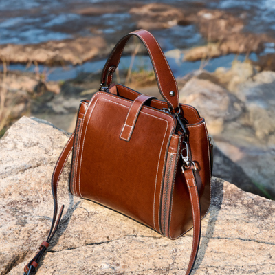 Elfenbein Belle Handtasche