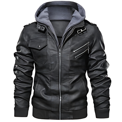 Manfred® | Premium-Leder Winterjacke