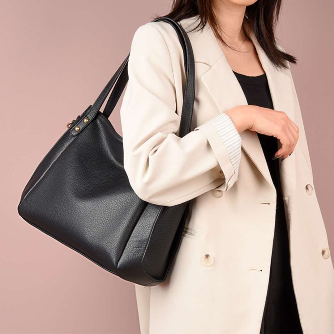 Noir Gitter Handtasche