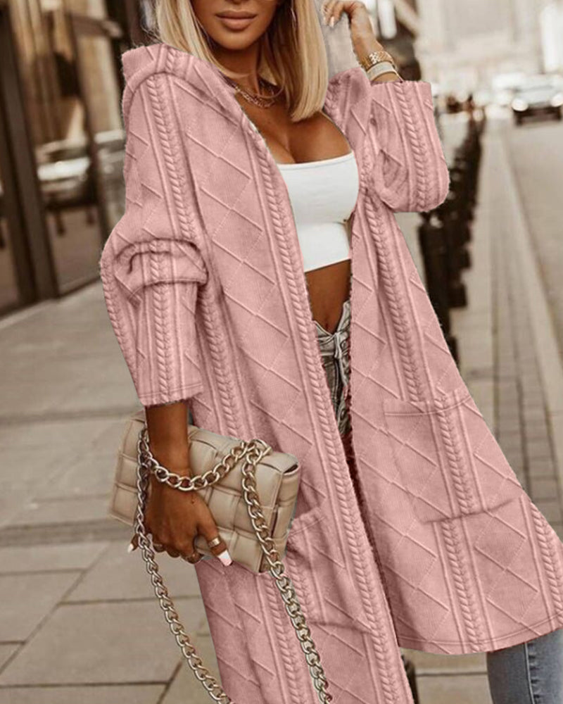 Susi® | Langer Cardigan mit Kapuze