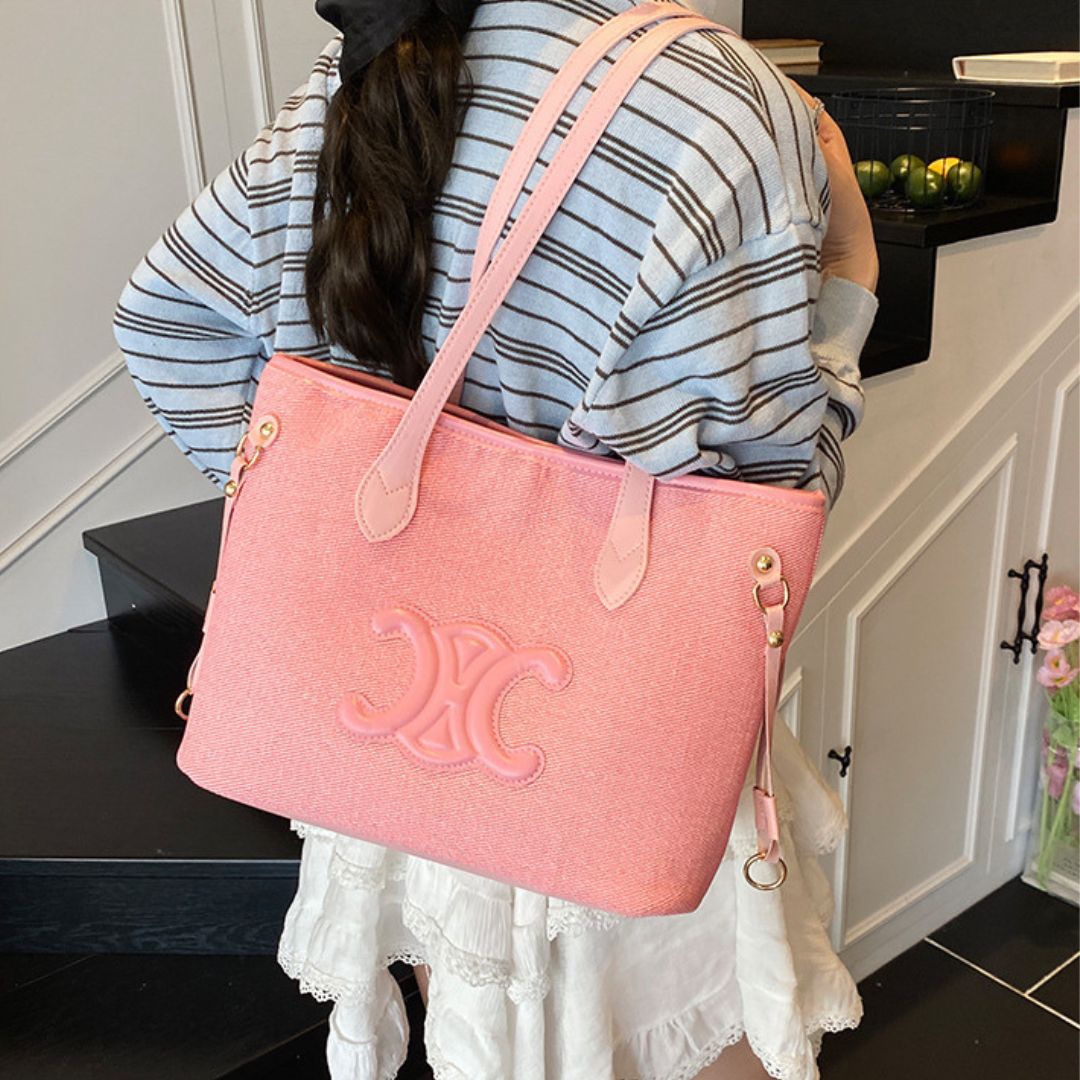 Granite Petal Handtasche