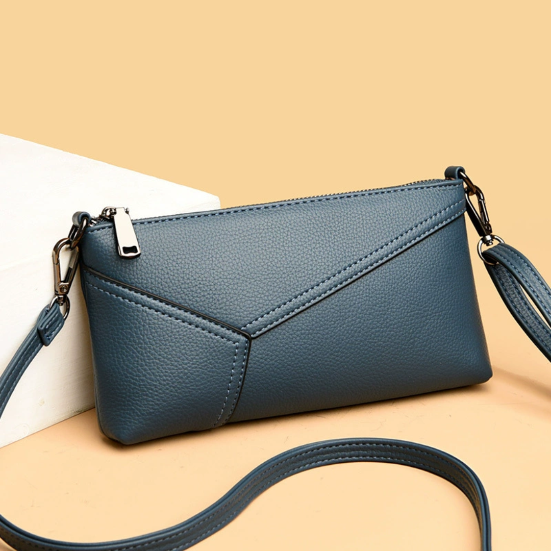 Karmesinrote Kranz-Handtasche