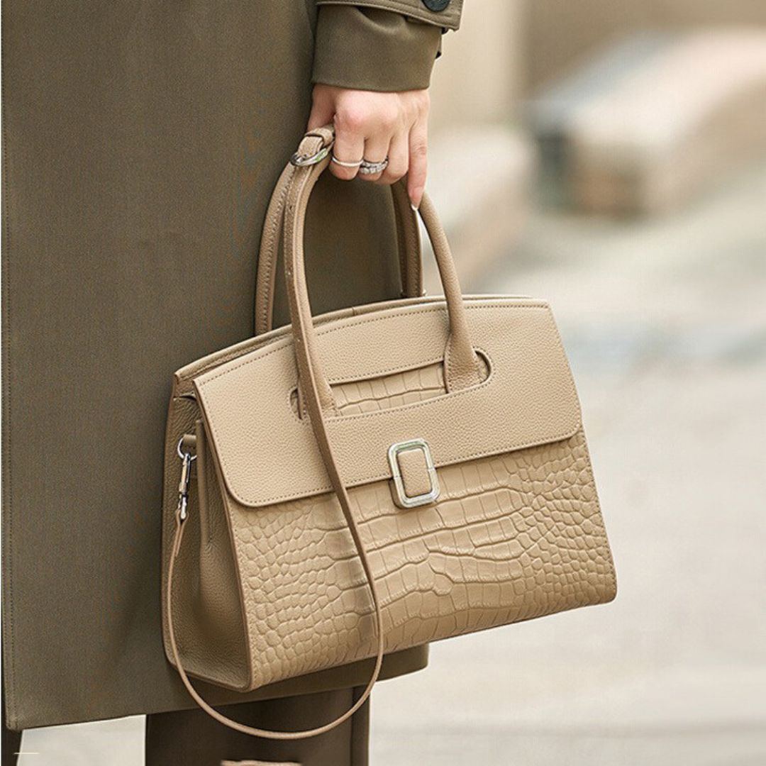 Strahlende Luxe Handtasche