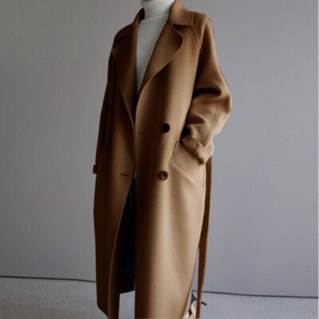 Miriam® | Damen Uld-Trenchcoat
