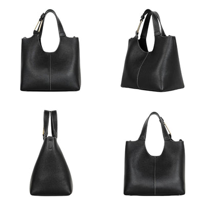 Dunkelperlen-Handtasche
