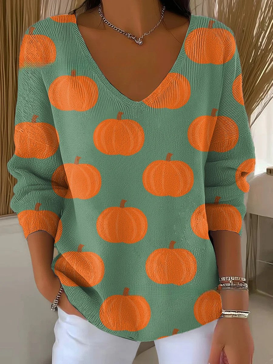 Hildegard® |Pullover mit V-Ausschnitt