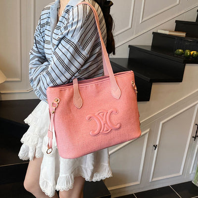 Granite Petal Handtasche