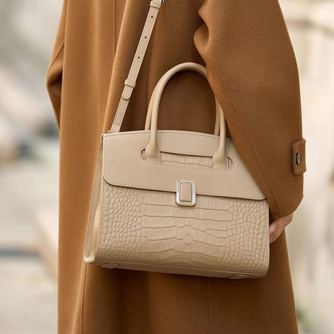 Strahlende Luxe Handtasche