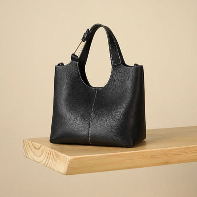Dunkelperlen-Handtasche