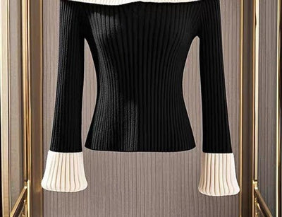 Verena® | Pullover in Schwarz und Weiß