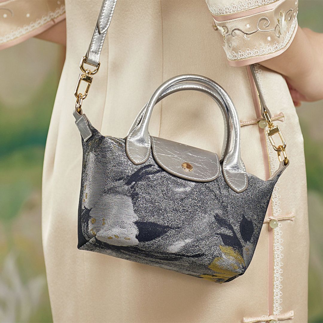 Erbstück Blüte Handtasche