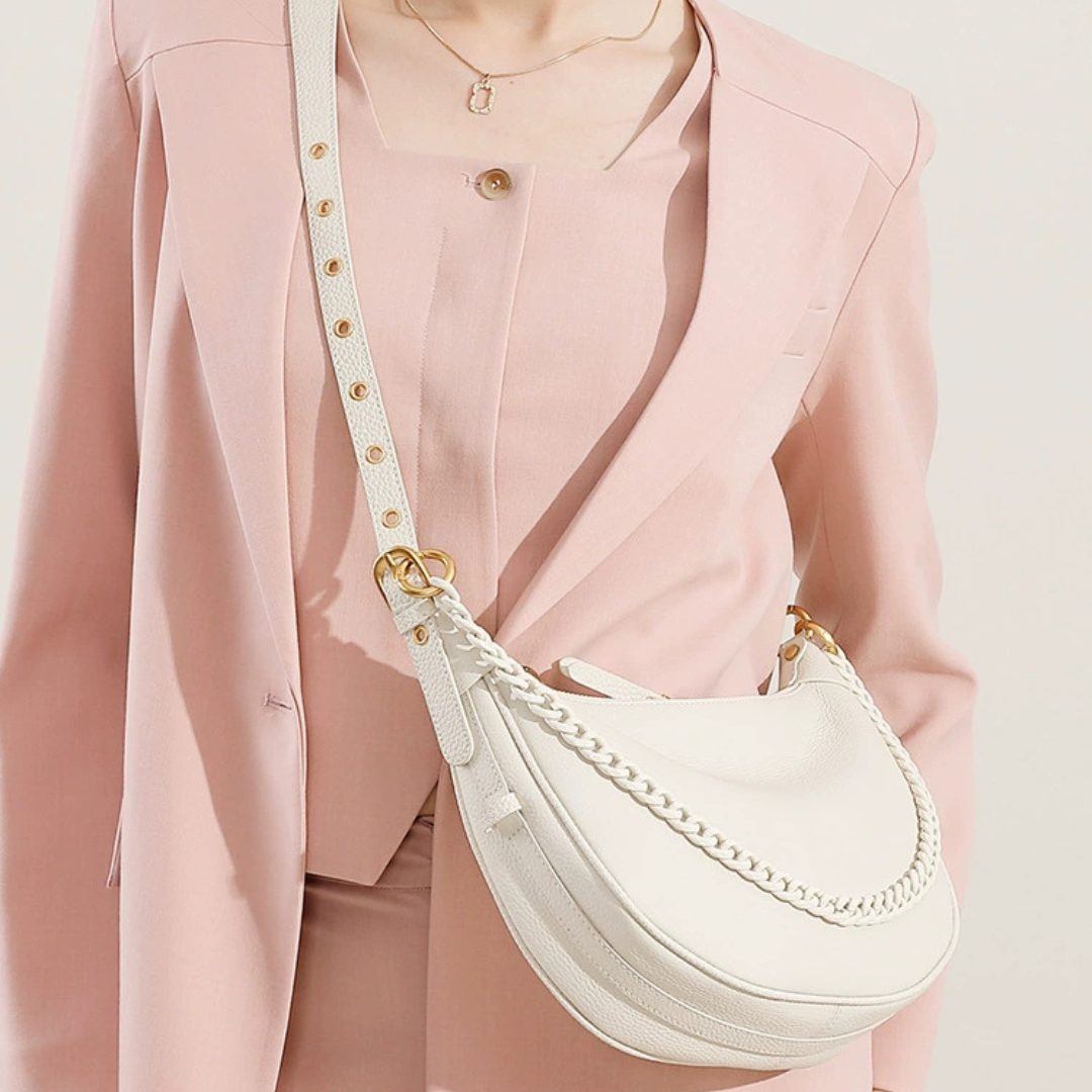 Vergoldete Orchideen-Handtasche