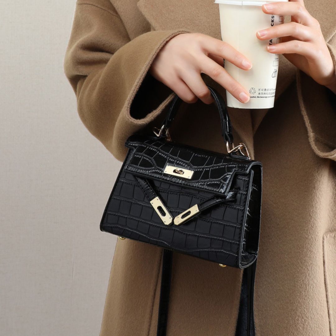 Goldene Dämmerung Handtasche