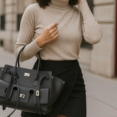 Seiden-Mirage-Handtasche