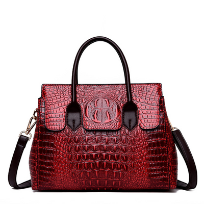 Bronze Plume Handtasche