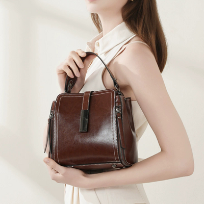 Elfenbein Belle Handtasche