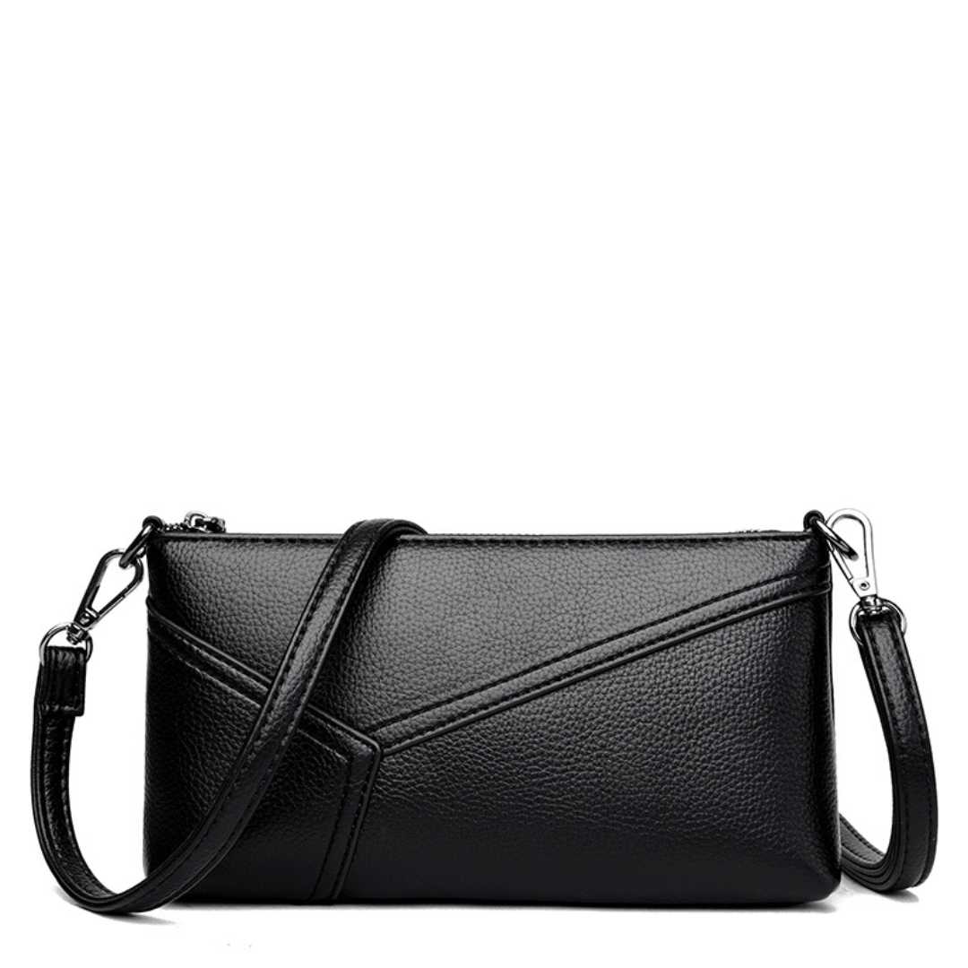 Karmesinrote Kranz-Handtasche