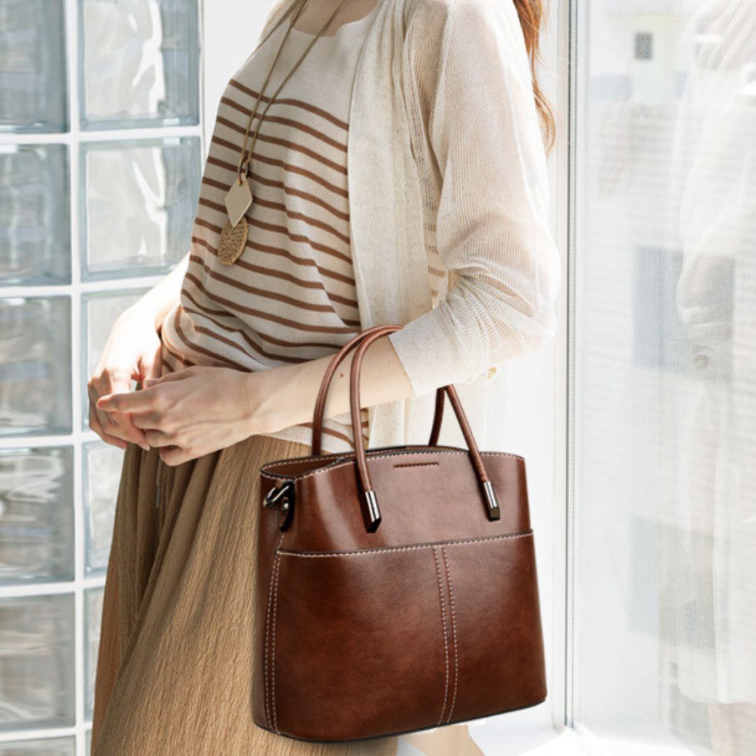 Majestätische Perlenhandtasche