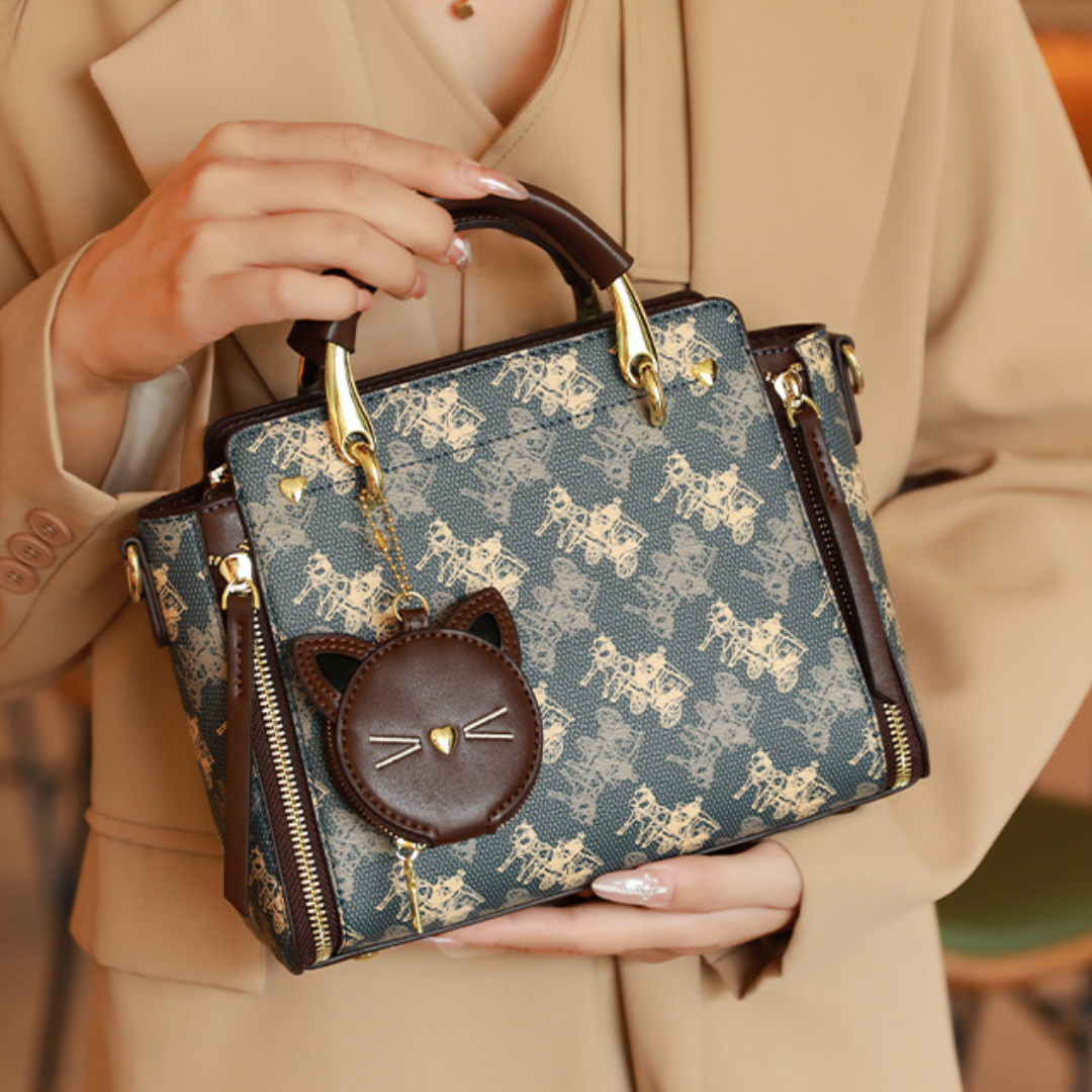 Zypressenfaden-Handtasche
