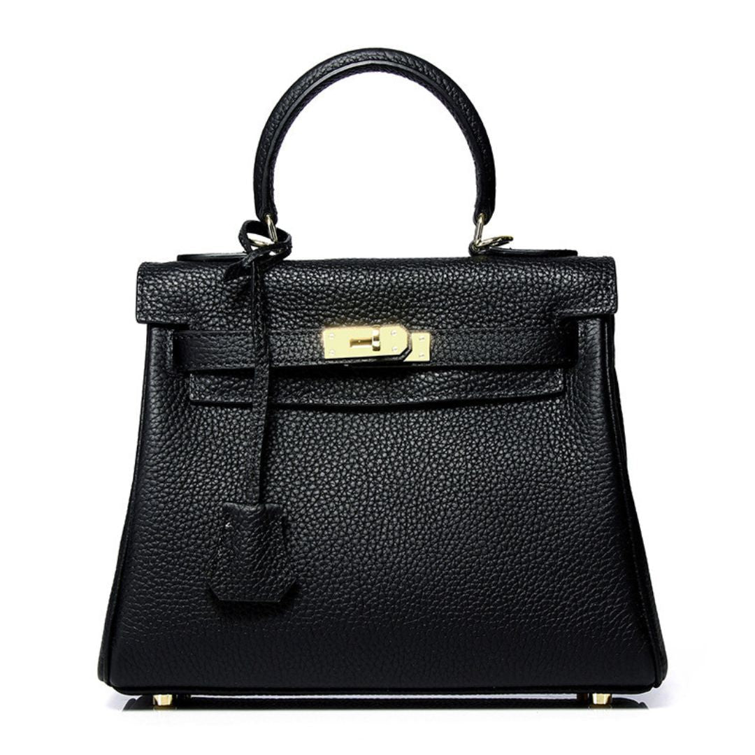 Elfenbein Crest Handtasche