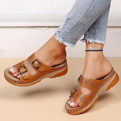 Ina® | Orthopädische Ledersandalen