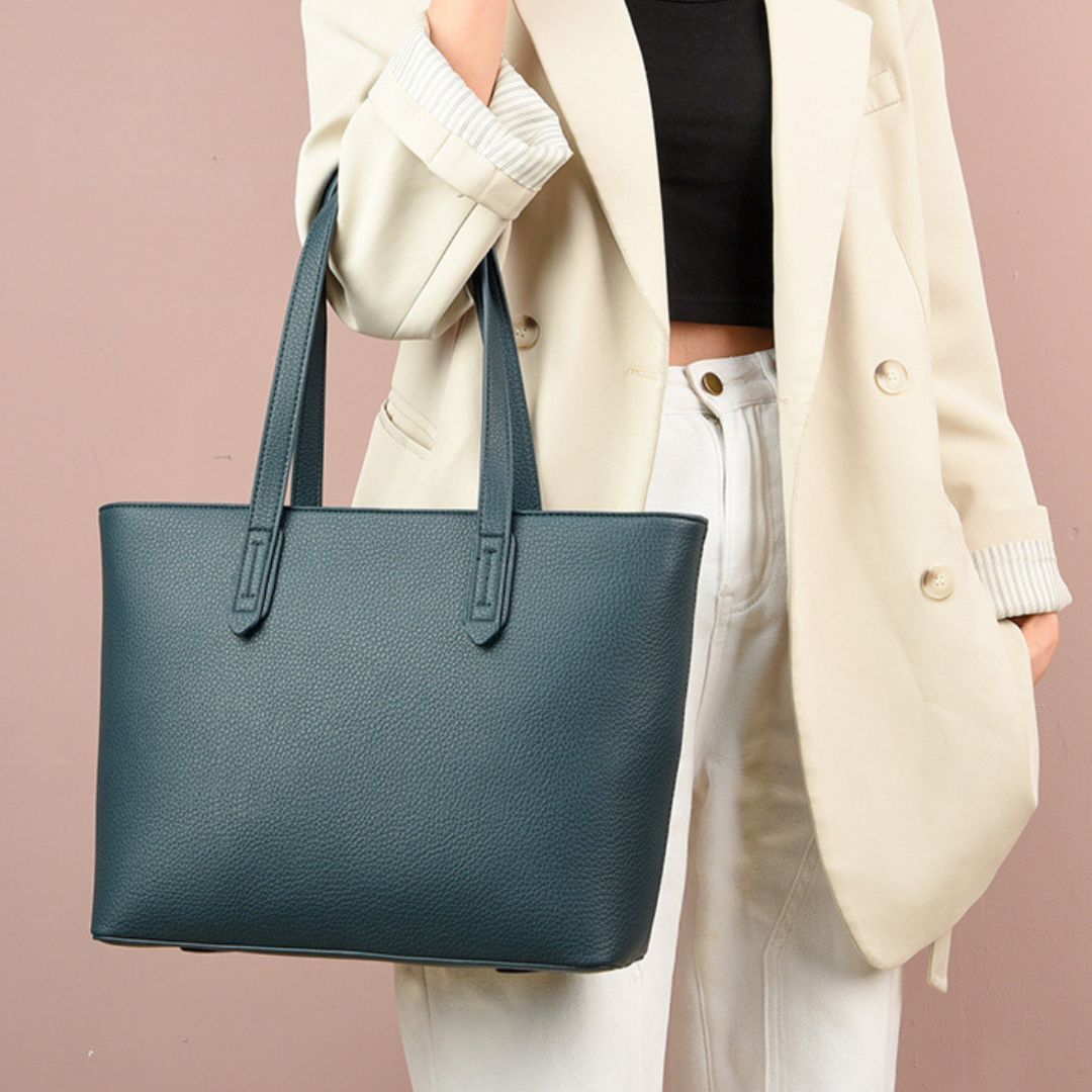 Velours Céleste Handtasche