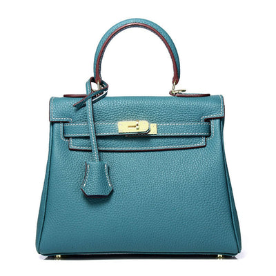 Elfenbein Crest Handtasche