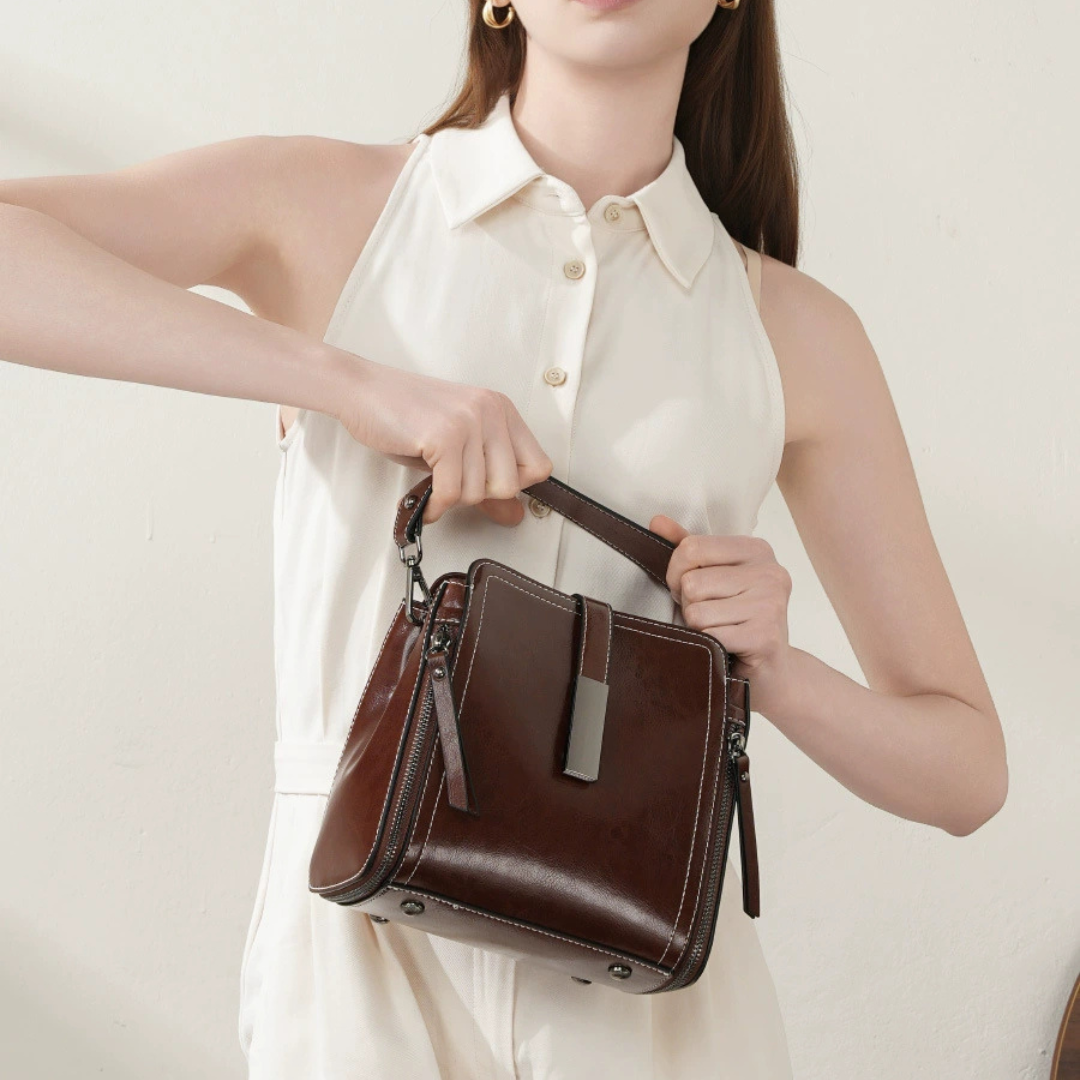 Elfenbein Belle Handtasche