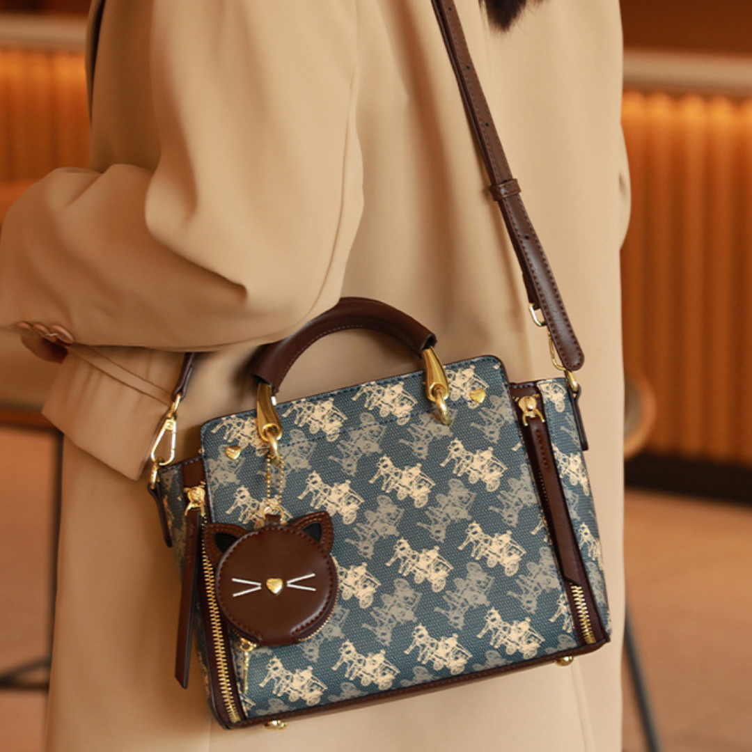 Zypressenfaden-Handtasche