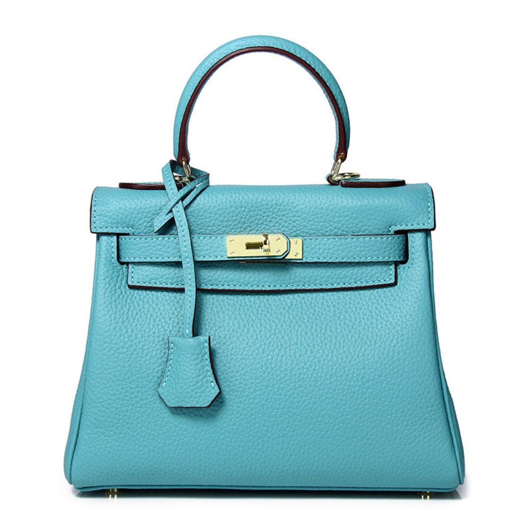 Elfenbein Crest Handtasche