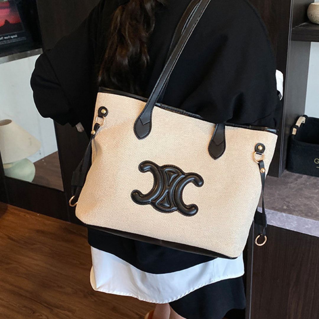 Granite Petal Handtasche