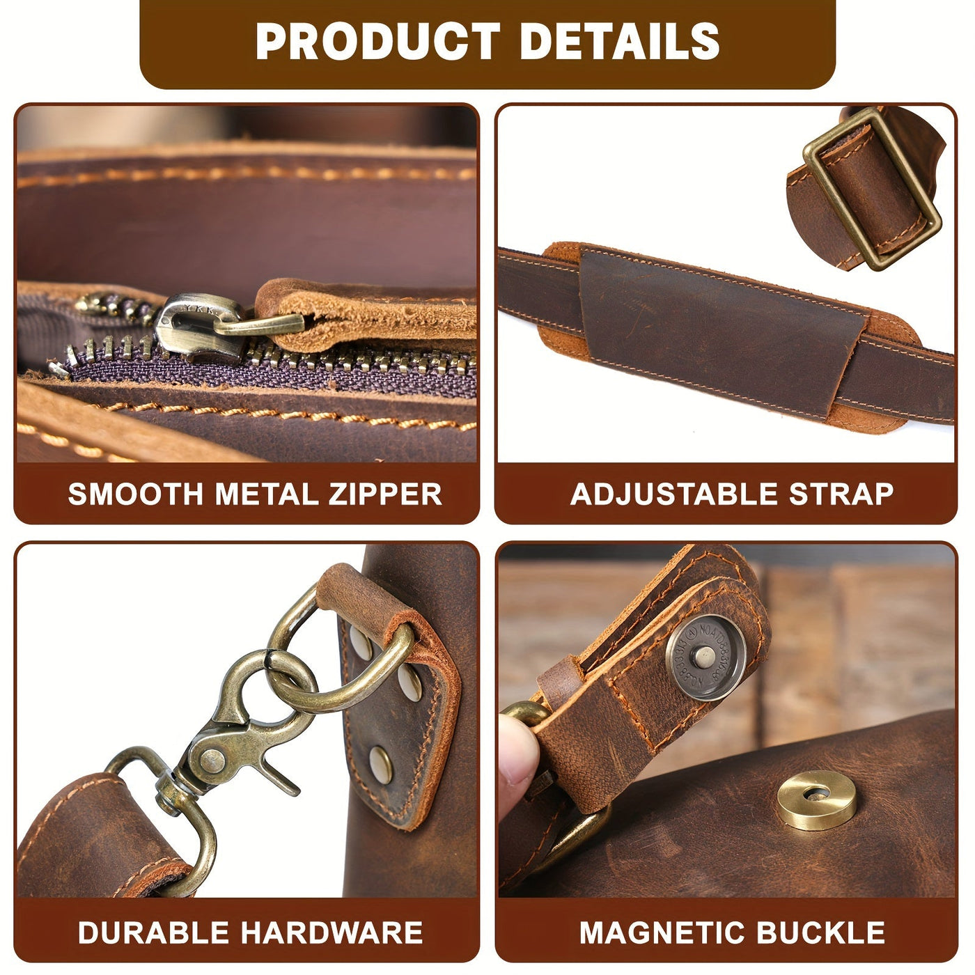 Wolfi® | MÄNNERLEDERTASCHE