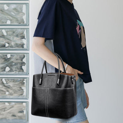 Majestätische Perlenhandtasche