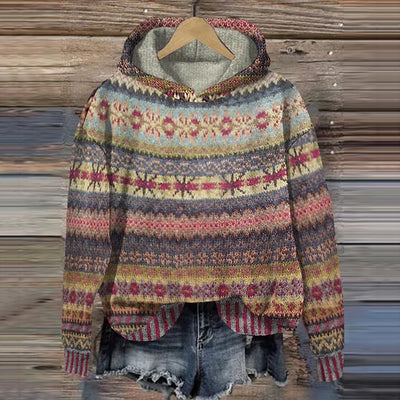 URSULA® | ETHNISCHER HOODIE
