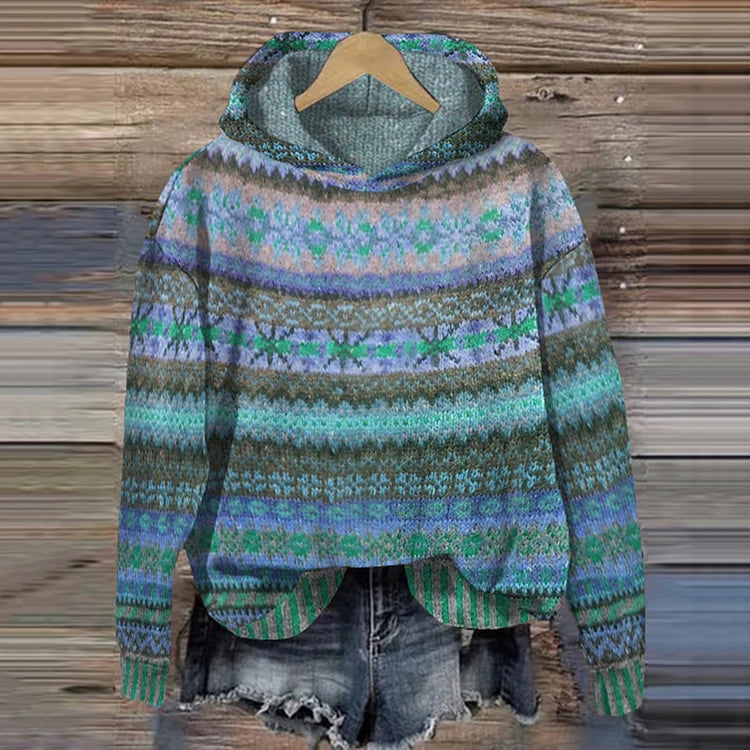 URSULA® | ETHNISCHER HOODIE