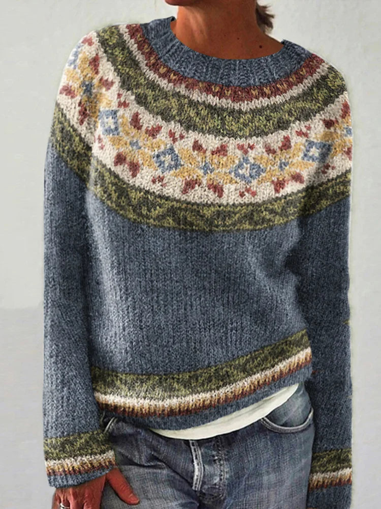 Marliese® | RETRO FARBBLOCK PULLOVER