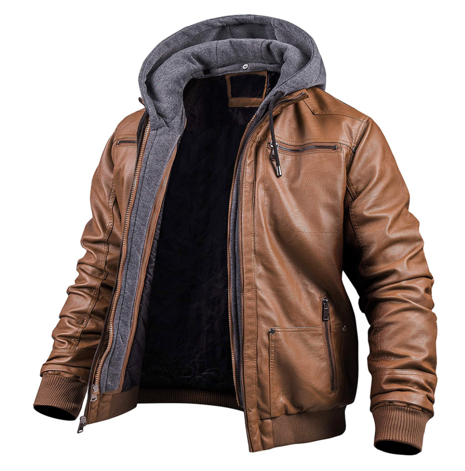 Dieter® | Premium-Leder-Motorradjacke